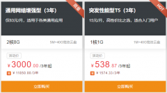 2020阿里云采购及活动上线啦！上云仅¥223/3年